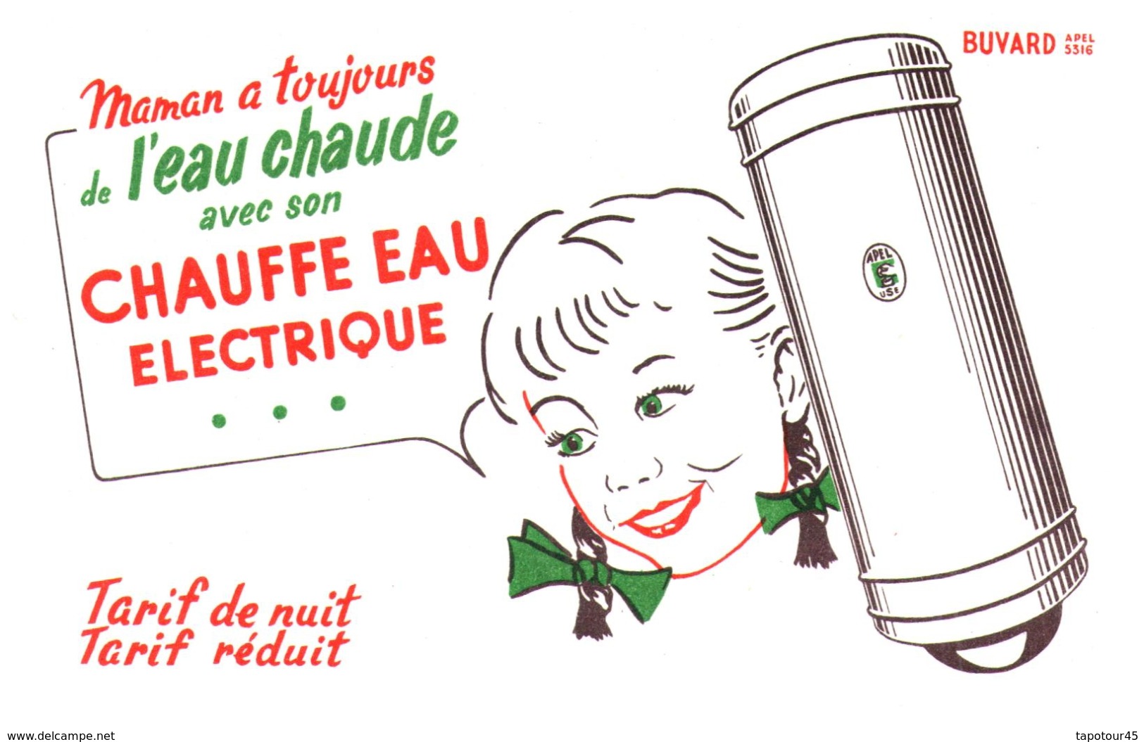 E E/Buvard  Chauffe Eau  (N= 4) - Electricité & Gaz