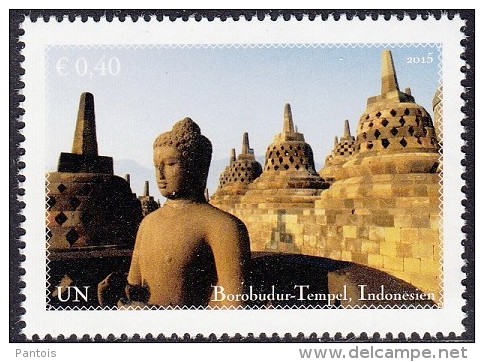 ONU Vienne 2015 World Heritage Patrimoine Mondial South East Asia Asie Du Sud-Est. 6 Stamps From Booklet Tirés Du Carnet - Autres & Non Classés