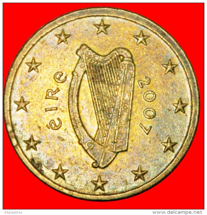 § HARP: IRELAND &#9733; 10 EURO CENT 2007! LOW START &#9733; NO RESERVE!!! - Irlande