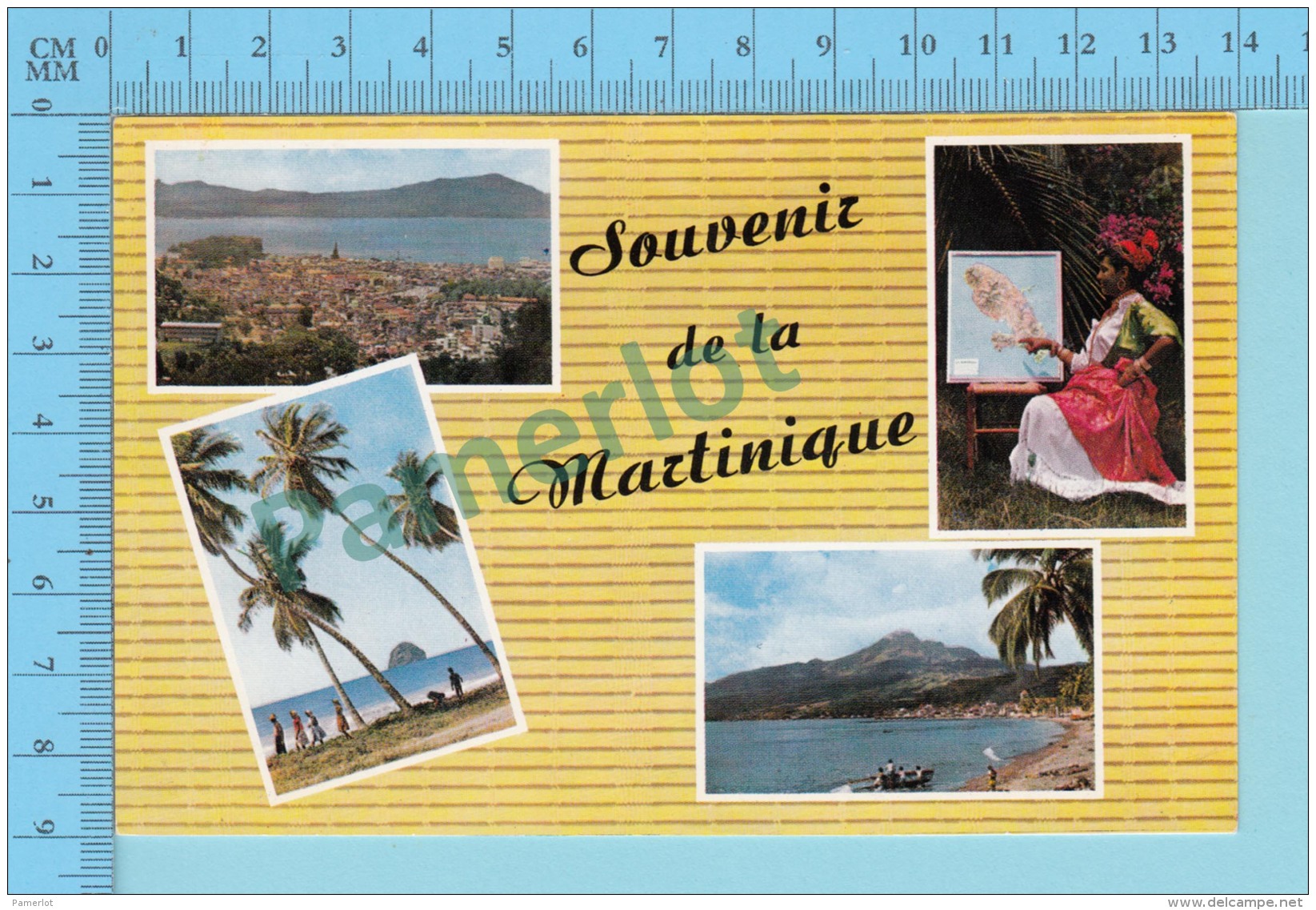 Souvenir De   - La Martinique , Multiview - 2 Scans - Souvenir De...