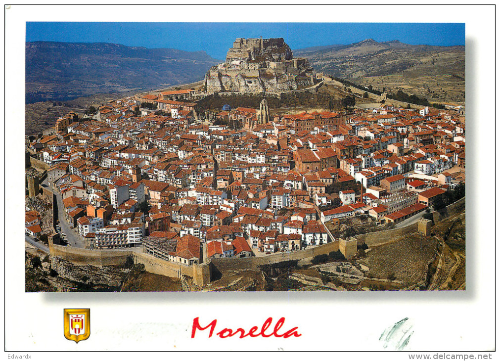 Morella, Spain Postcard Posted 2008 Franqueo Pagado En Oficina - Alicante