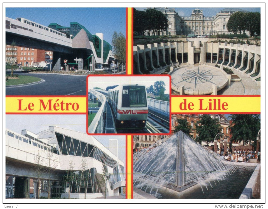 (ORL 626) France - Lille Métro - U-Bahnen