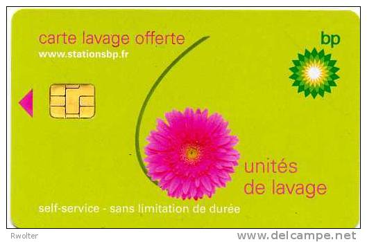 @+ Carte De Lavage BP  - 6 UNITES Verte - Car Wash Cards