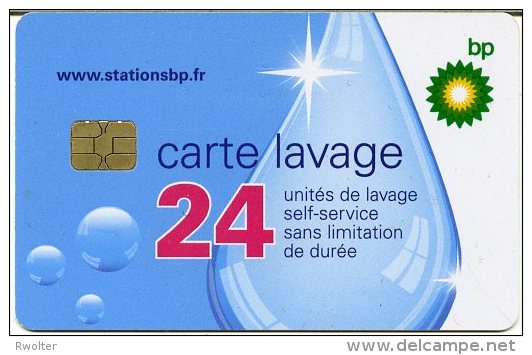 @+ Carte De Lavage BP - NEW - 24 UNITES. Recto : Www.stationsbp.fr (4) - Car Wash Cards