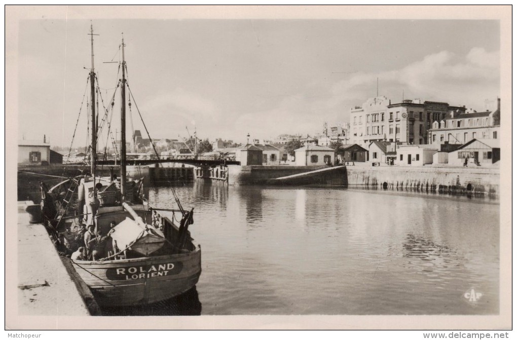 LORIENT -56- LE PONT TOURNANT ET LE PORT - Lorient