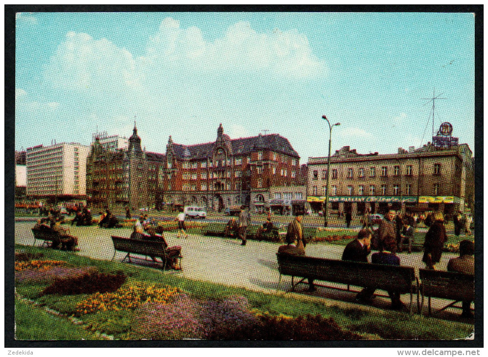 6958 - Alte Ansichtskarte - Katowice - Express 1972 - Briefe U. Dokumente