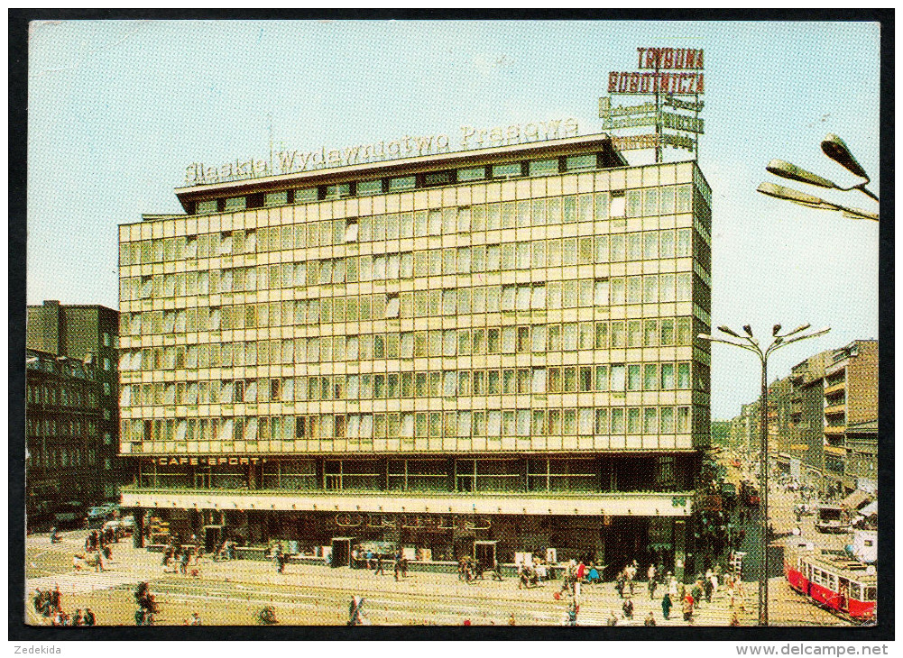 6961 - Alte Ansichtskarte - Katowice - Express 1972 - Briefe U. Dokumente