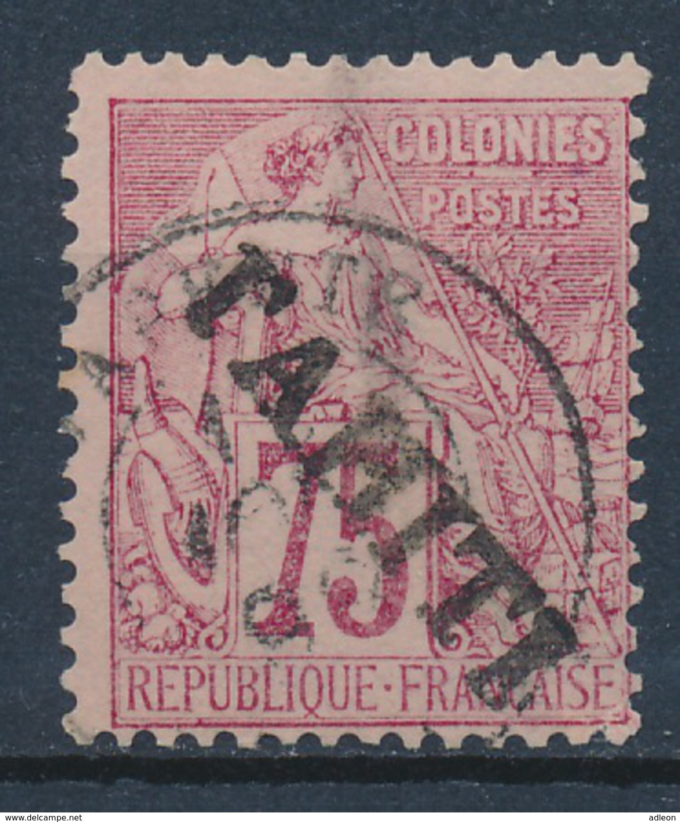 Tahiti YT 17 Obl - Used Stamps