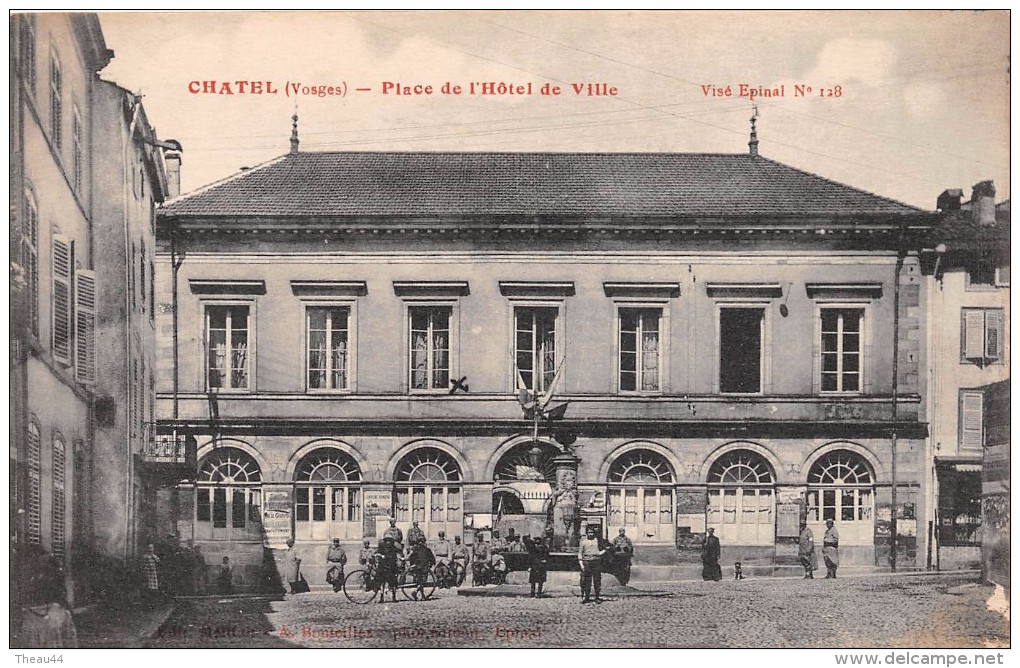 ¤¤   -   CHATEL   -  Place De L'Hôtel De Ville    -  ¤¤ - Chatel Sur Moselle