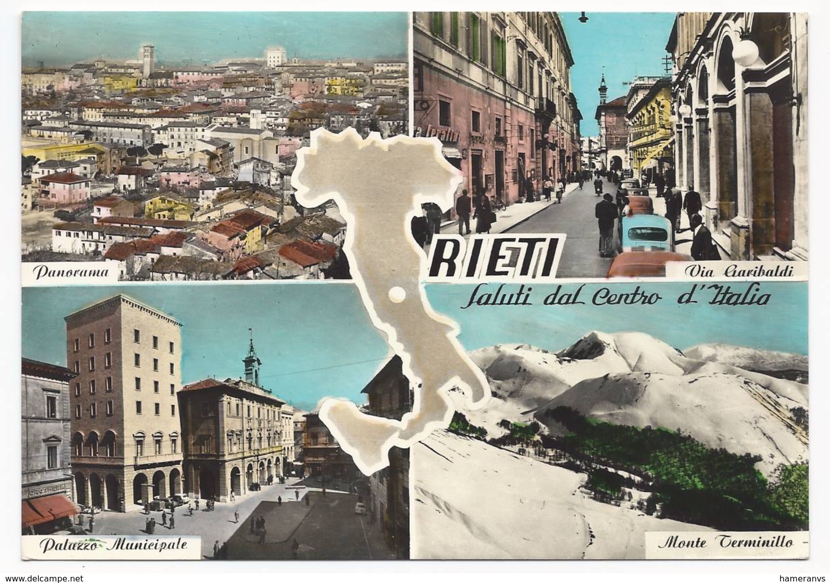 Rieti - Saluti Dal Centro Italia - H3101 - Rieti