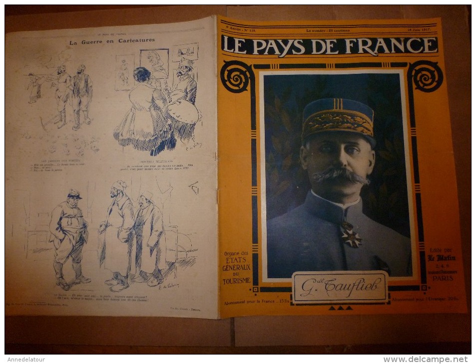 1917 LPDF :Craonne;Belges Au Front British;Boys-Scouts;Madrid Plaza De Toros;Tanganyika;Italiens Au CARSO; Etc - Français