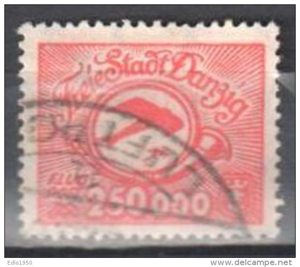 Danzig 1923 - Mi 177  - Gestempelt - Used - Other & Unclassified