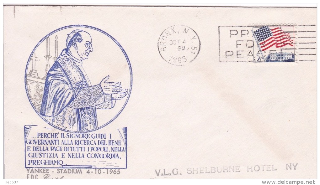 Etats Unis - FDC - 1961-1970