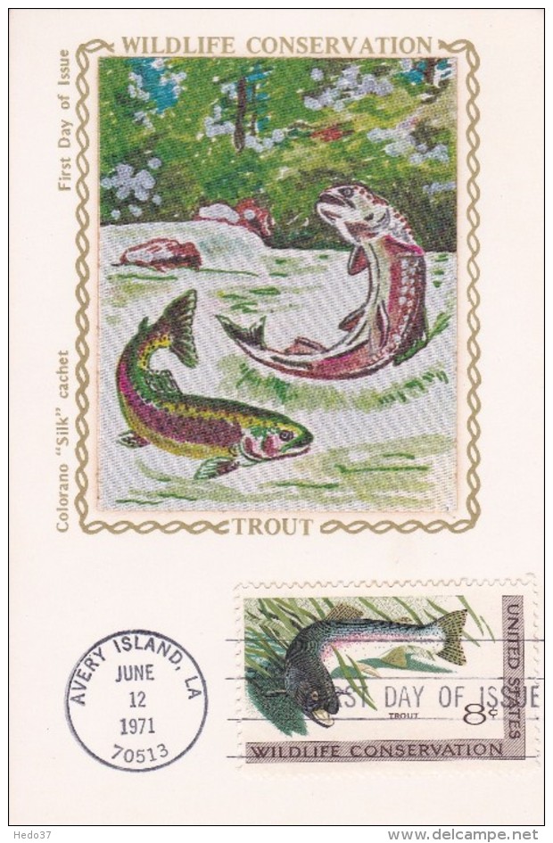 Etats Unis - FDC - 1971-1980