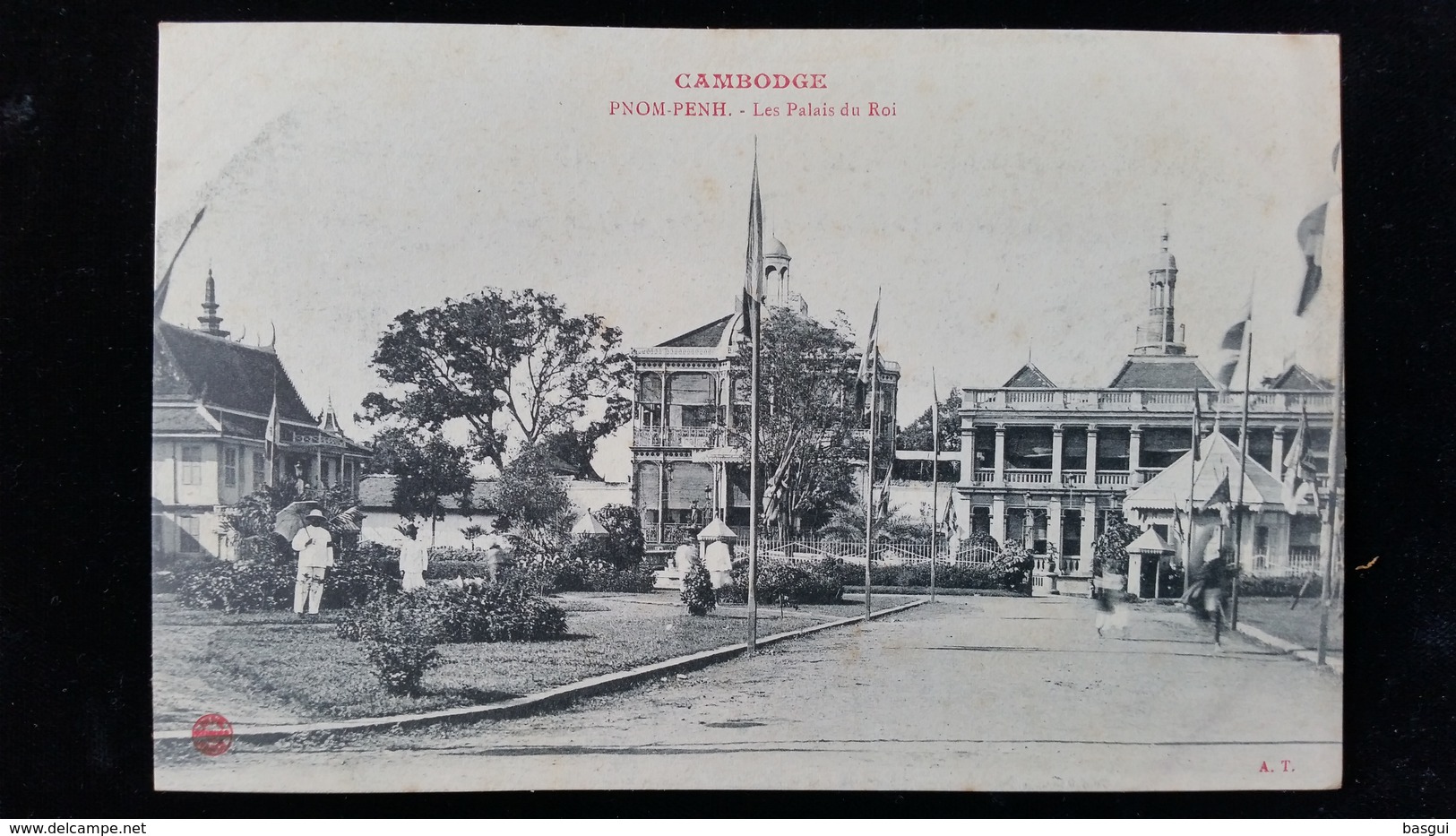 CPA  Cambodge, Phnom, Pnom Penh Le Palais Du Roi - Camboya