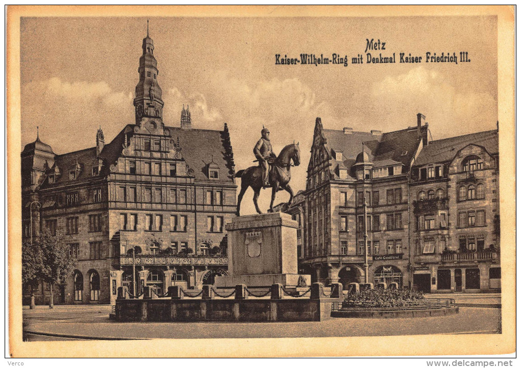 Carte Postale Ancienne De METZ - Metz Campagne