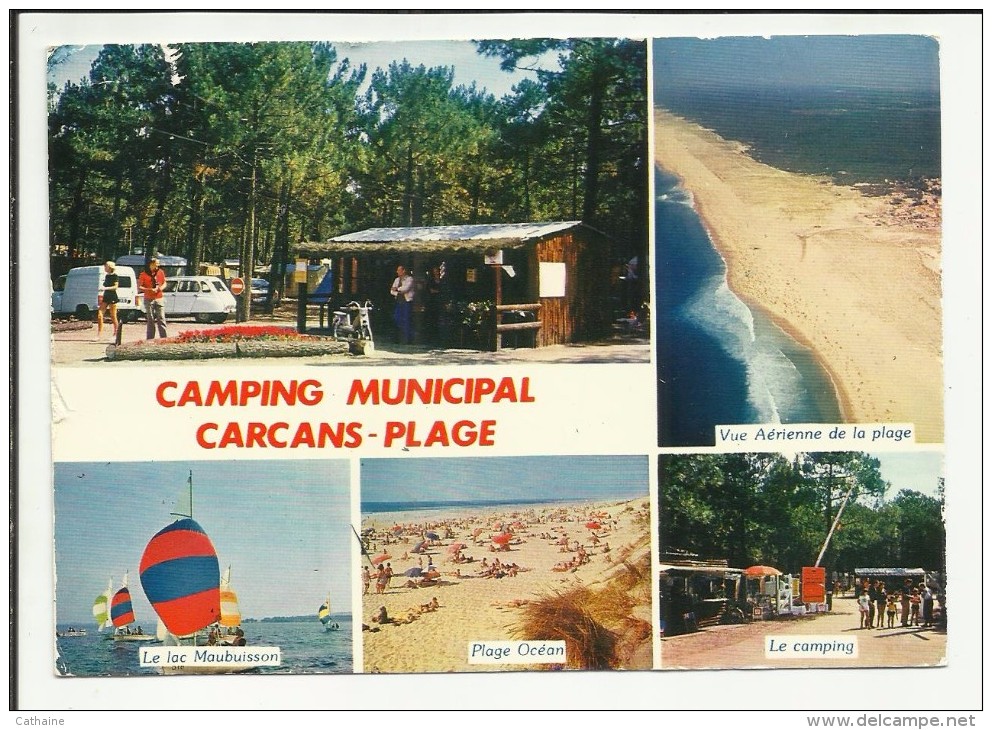 33 . CARCANS PLAGE . CAMPING MUNICIPAL  . MULTIVURE - Otros & Sin Clasificación