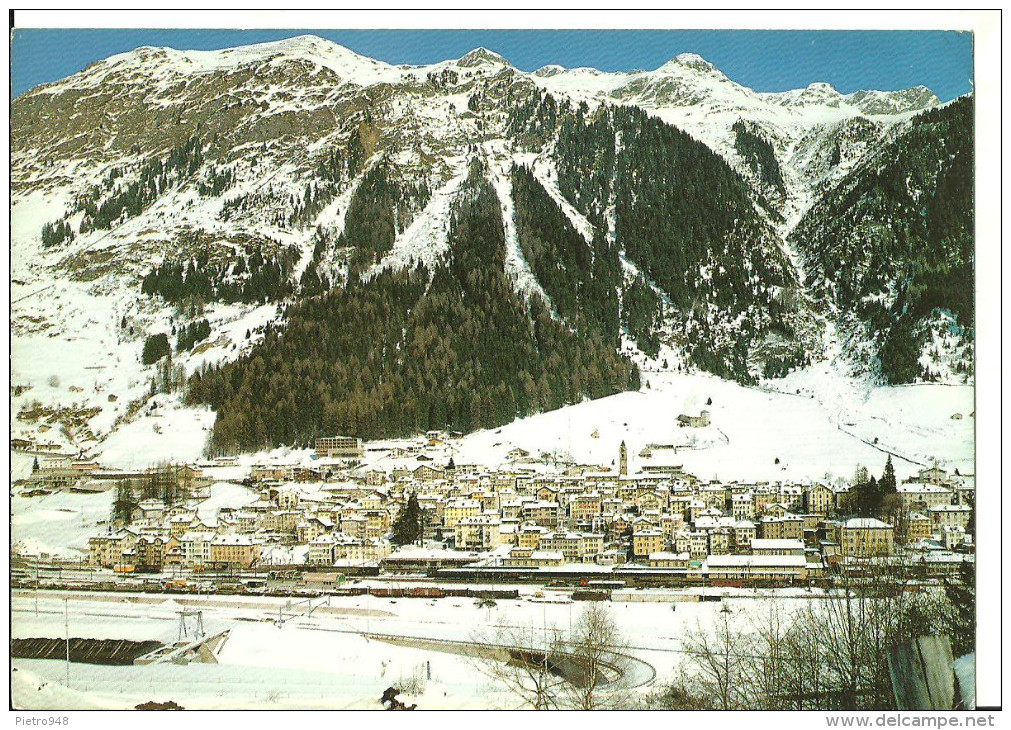 Airolo (Tessin, Svizzera) Leventina, Panorama Invernale E Scalo Ferroviario, Vue Generale, General View, Gesamtansicht - Airolo