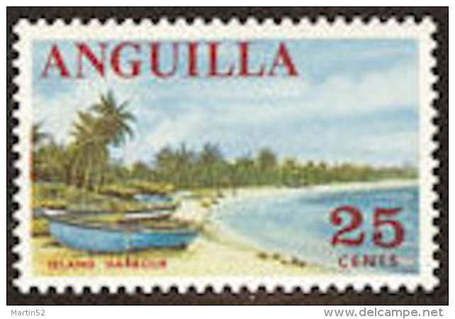 Anguilla 1967: Michel-No. 26 ** MNH (aus Satz 17-31) Island Harbour Beach - Sonstige & Ohne Zuordnung