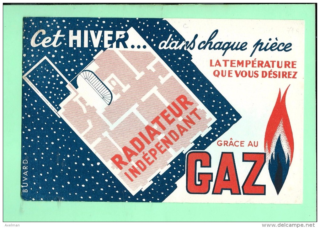 BUVARD: Radiateur Gaz - G