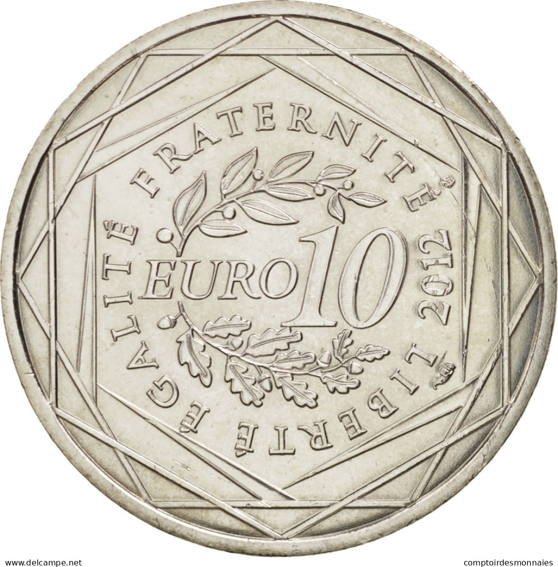 Monnaie, France, 10 Euro, 2012, SPL+, Argent, KM:1870 - Francia