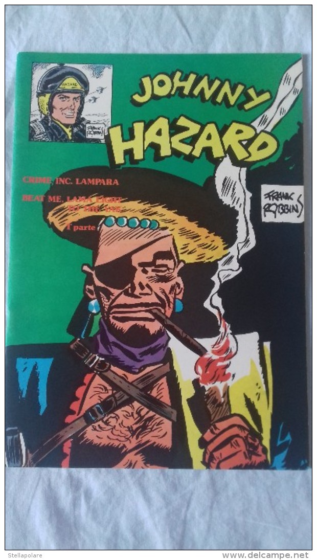 Lotto di 5 Johnny Hazard - 1974 - COMIC ART CRONOLOGICA - Disegni Frank Robbins