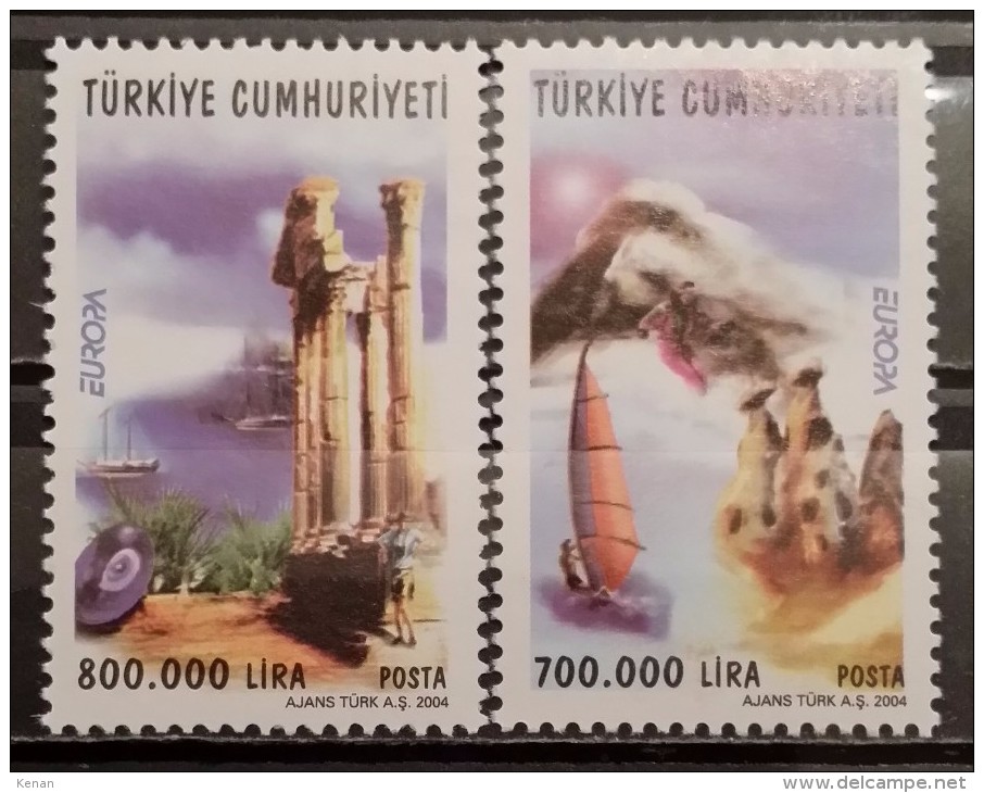 Turkey, 2004, Mi: 3376/77 (MNH) - Neufs