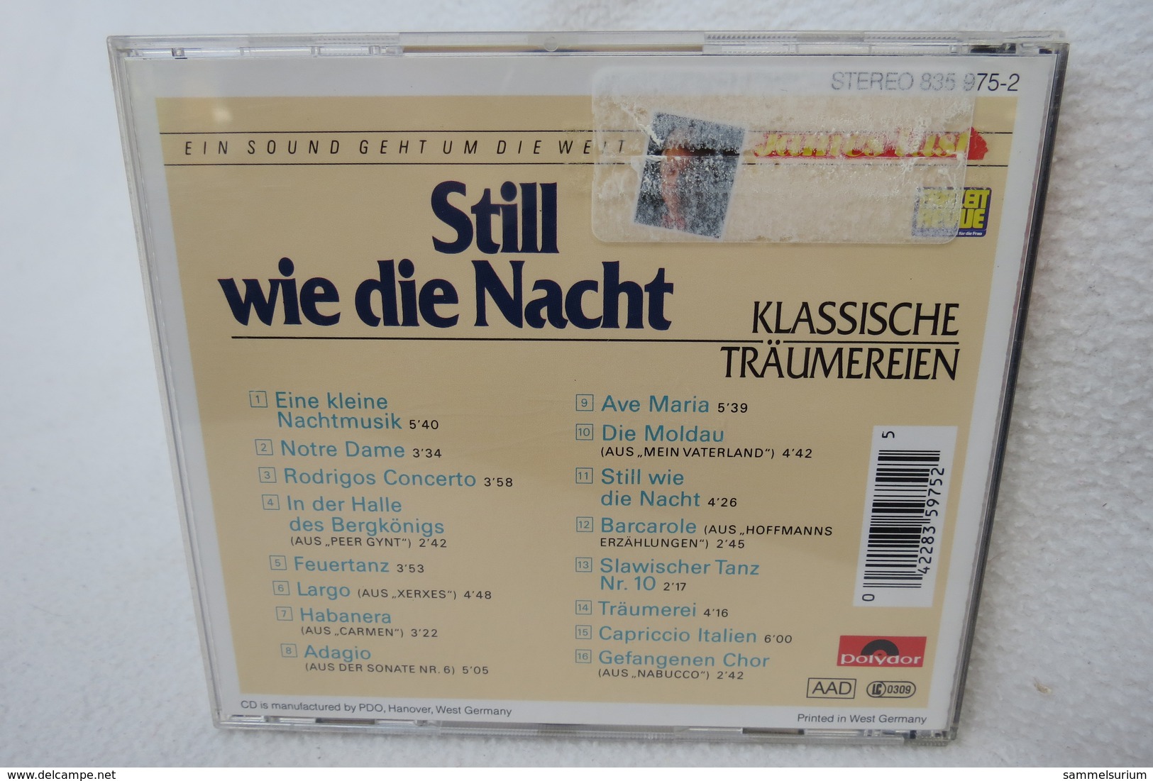 CD "James Last" Still Wie Die Nacht, Klassische Träumereien - Instrumental