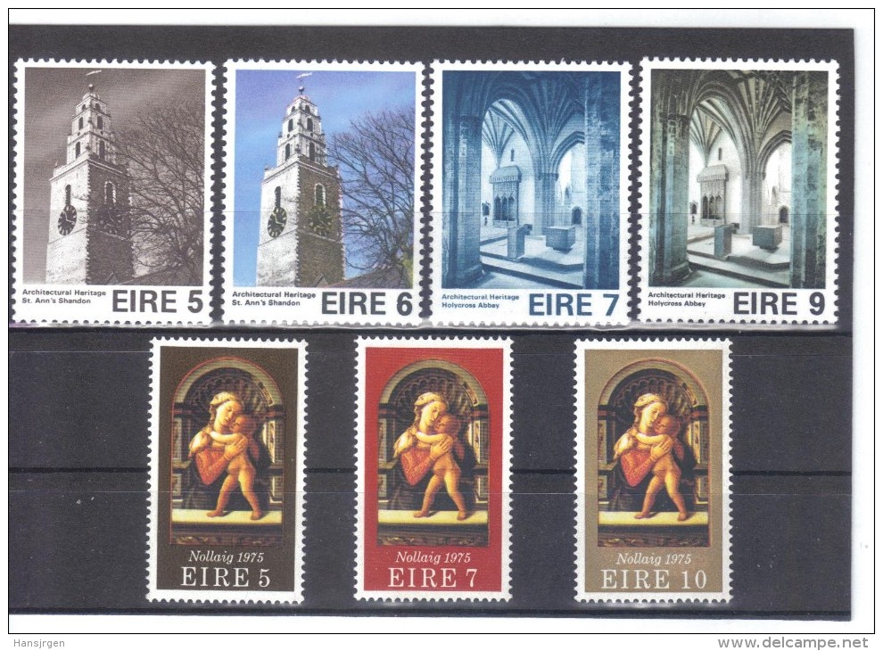 SAR462  IRLAND  Postfrisches LOT Aus 1975 Siehe ABBILDUNG - Nuovi