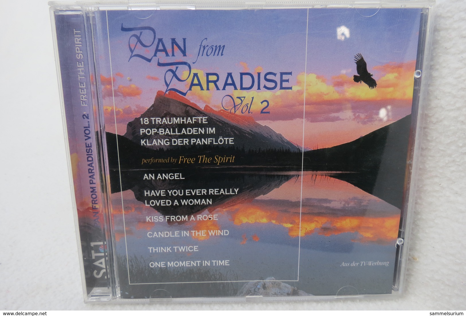 CD "Pan From Paradise Vol. 2" 18 Traumhafte Pop-Balladen Im Klang Der Panflöte - Instrumentaal