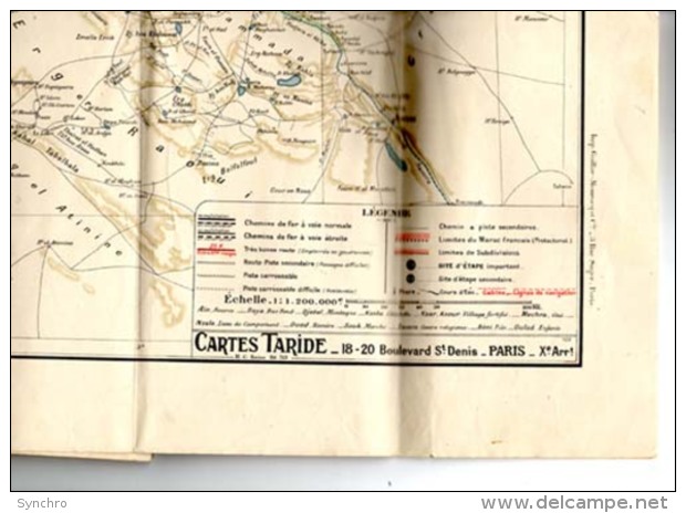 Carte Taride Maroc - Cartes Marines