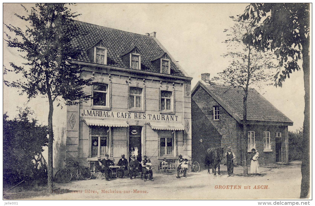 Groeten Uit Asch (Mardaga) As 1910 - As