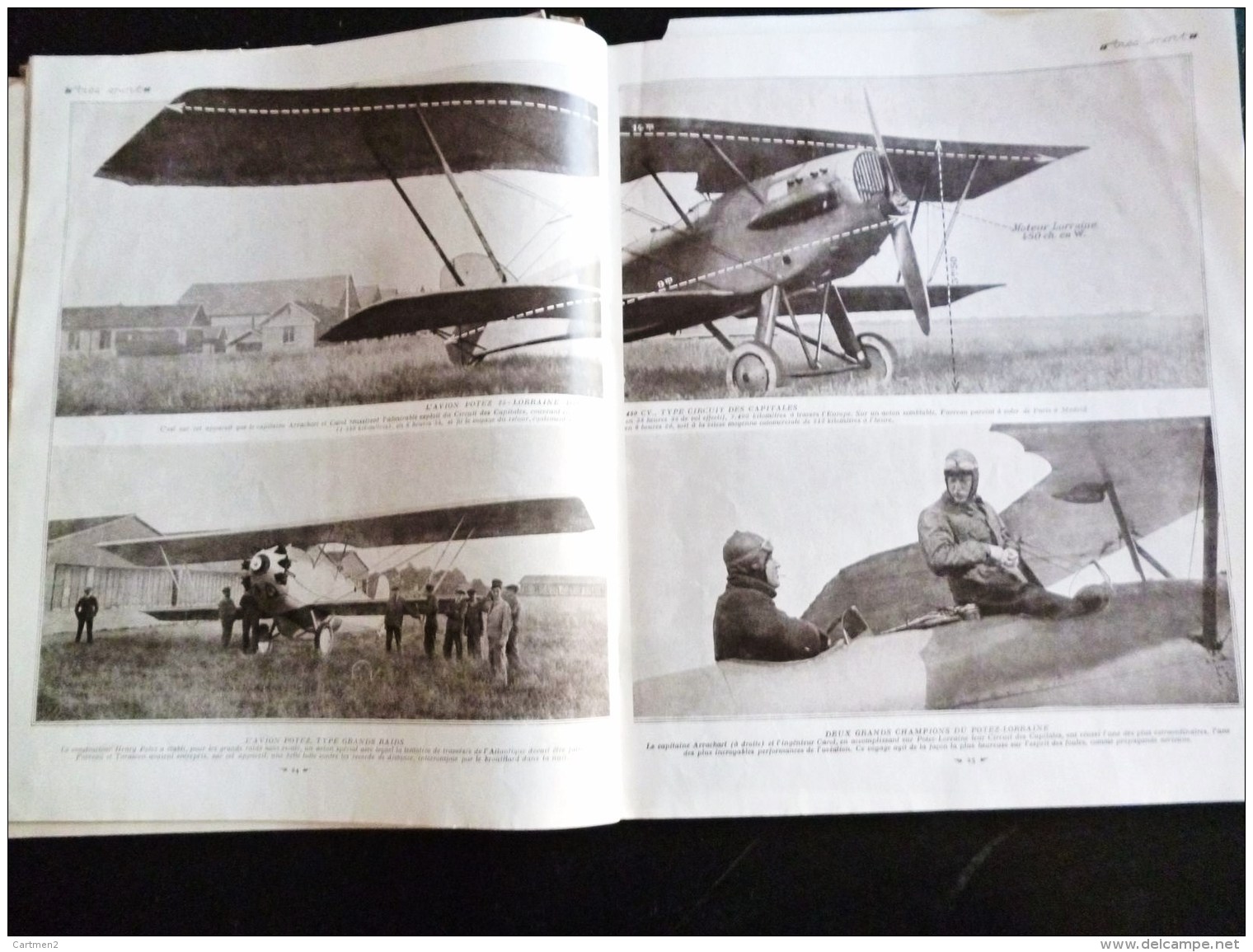 TRES SPORT RAID MEETING AVIATION ARRACHART AVION BREGUET RAYSKY WEISS TOURNOIS AERODROME FENAND LASNE LECOINTE BIZOT - 1900 - 1949