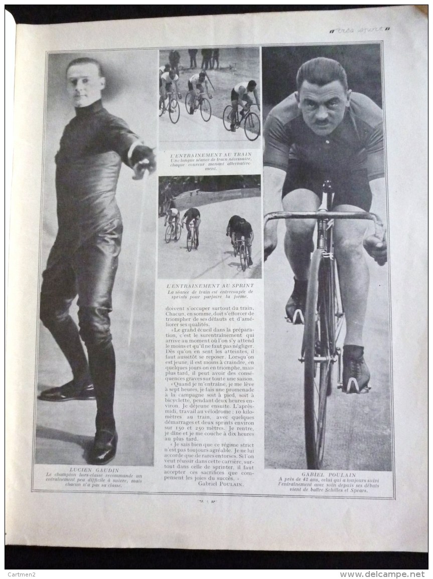 REVUE TRES SPORT 1926 FOOTBALL ANDRADE BOXE JACK DEMPSEY TENNIS DIDDIE VLASTO SUZANNE LENGLEN RUGBY AVIATION - 1900 - 1949