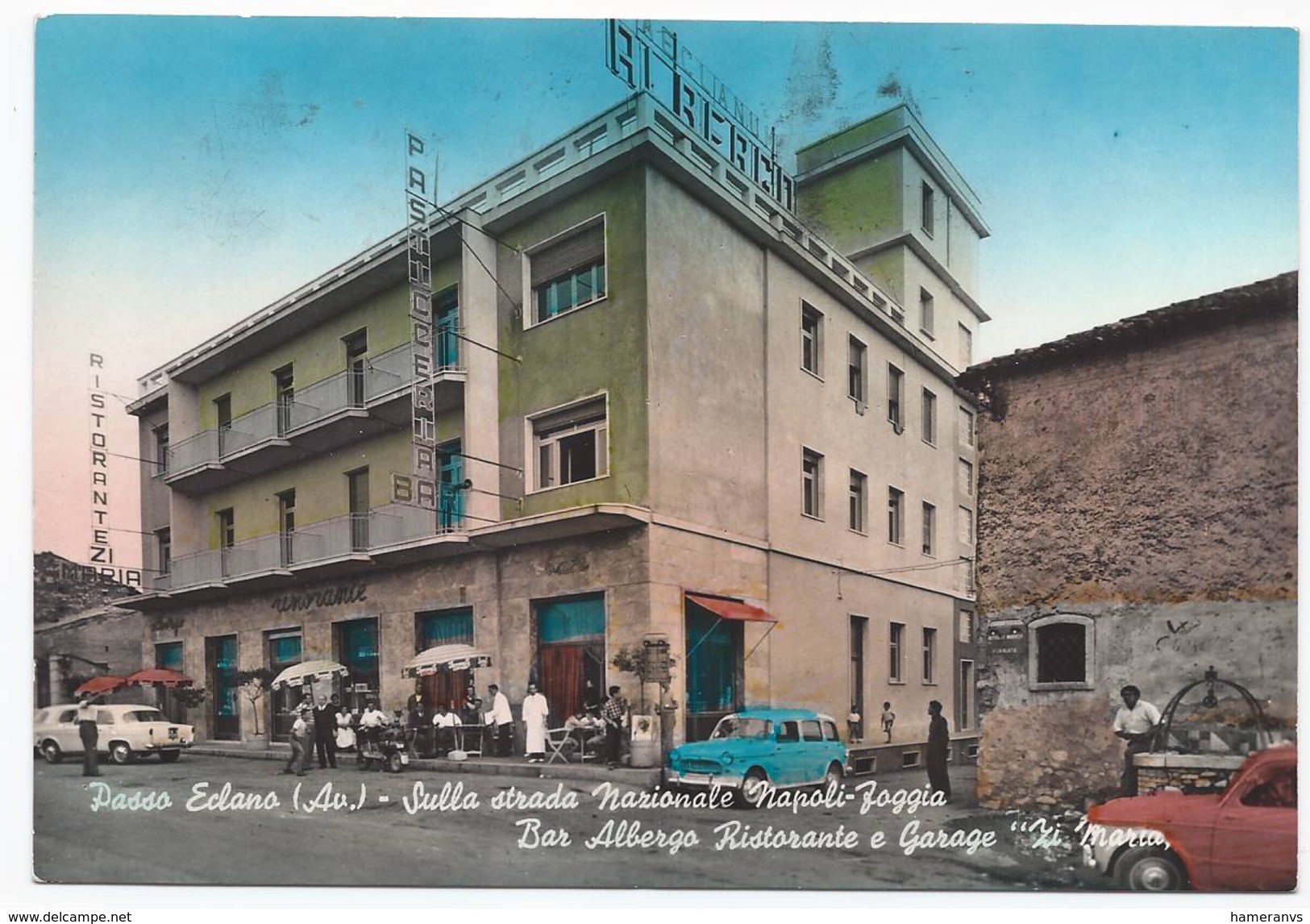 Passo Eclano - Bar, Albergo, Ristorante E Garage "Zi Marta" - Avellino - H3140 - Avellino