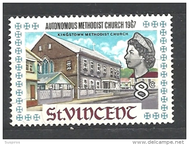 St. Vincent   1967 Autonomous Methodist Church MNH - St.Vincent (...-1979)