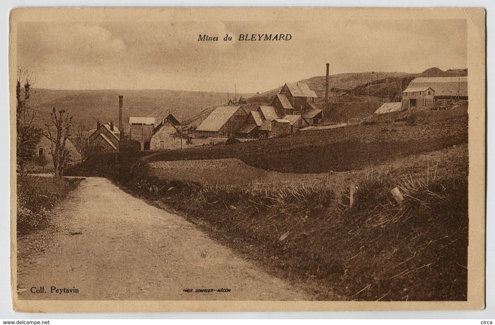 Le Bleymard (48 Lozère), Les Mines, 1938. - Le Bleymard