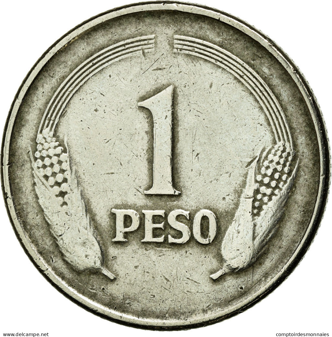 Monnaie, Colombie, Peso, 1979, TTB+, Copper-nickel, KM:258.2 - Colombia