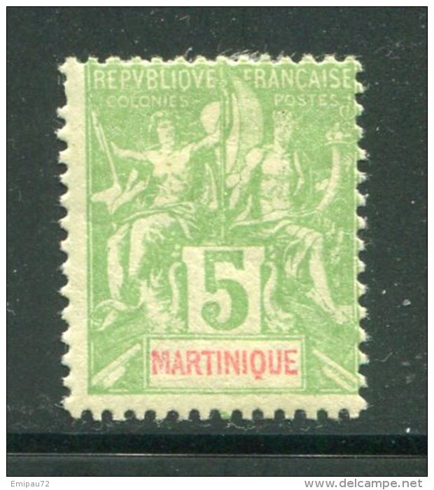 MARTINIQUE- Y&T N°44- Neuf Avec Charnière * - Nuovi