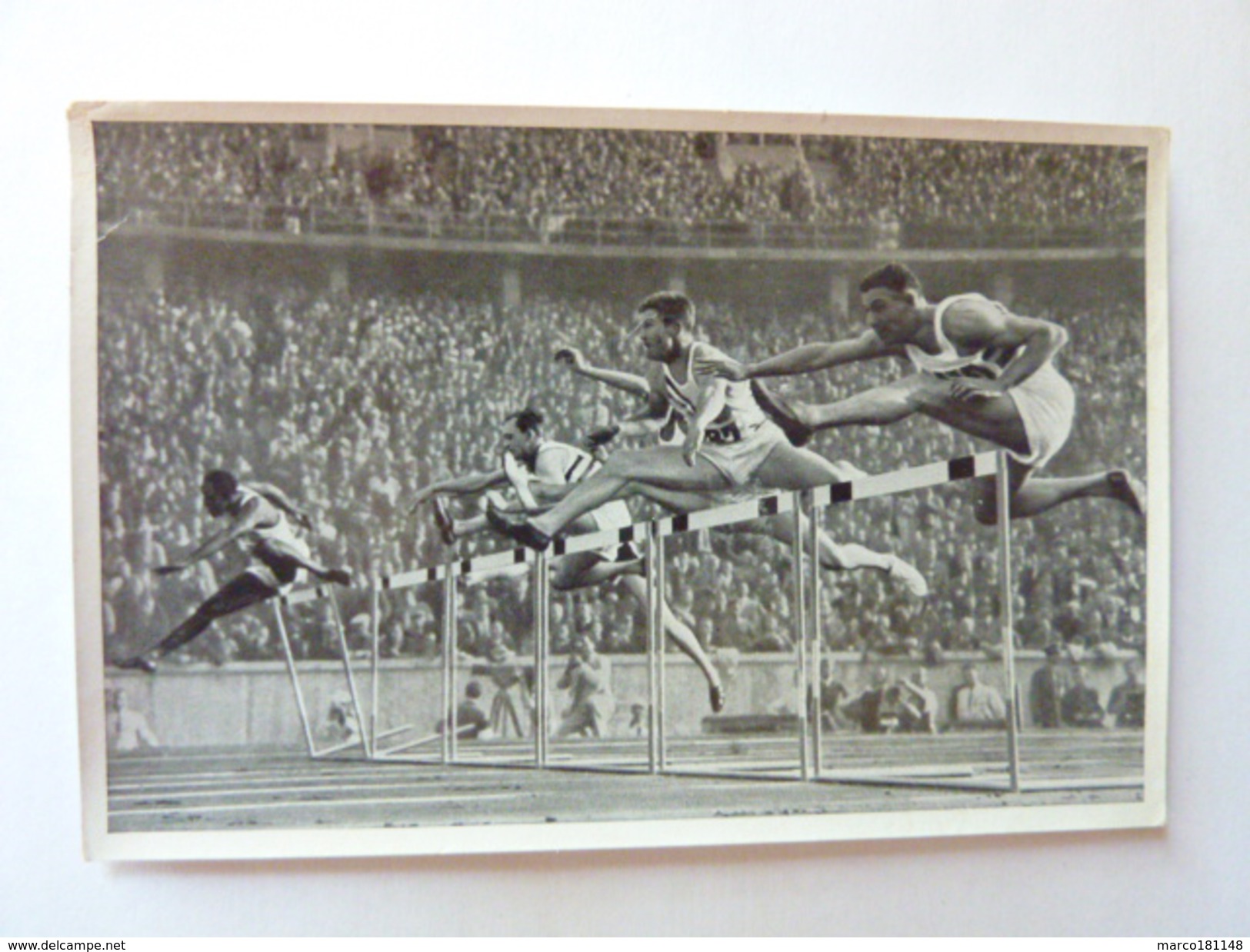 OLYMPIA 1936 - Band II - Bild Nr 44 Gruppe 60 - Forrest Towns - USA - Sport