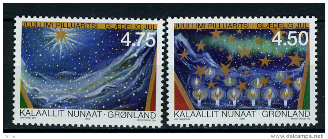 2000 - GROENLANDIA -  Mi.  Nr. 359/360 -  NH - ( **) - (G-EA - 22) - Ungebraucht