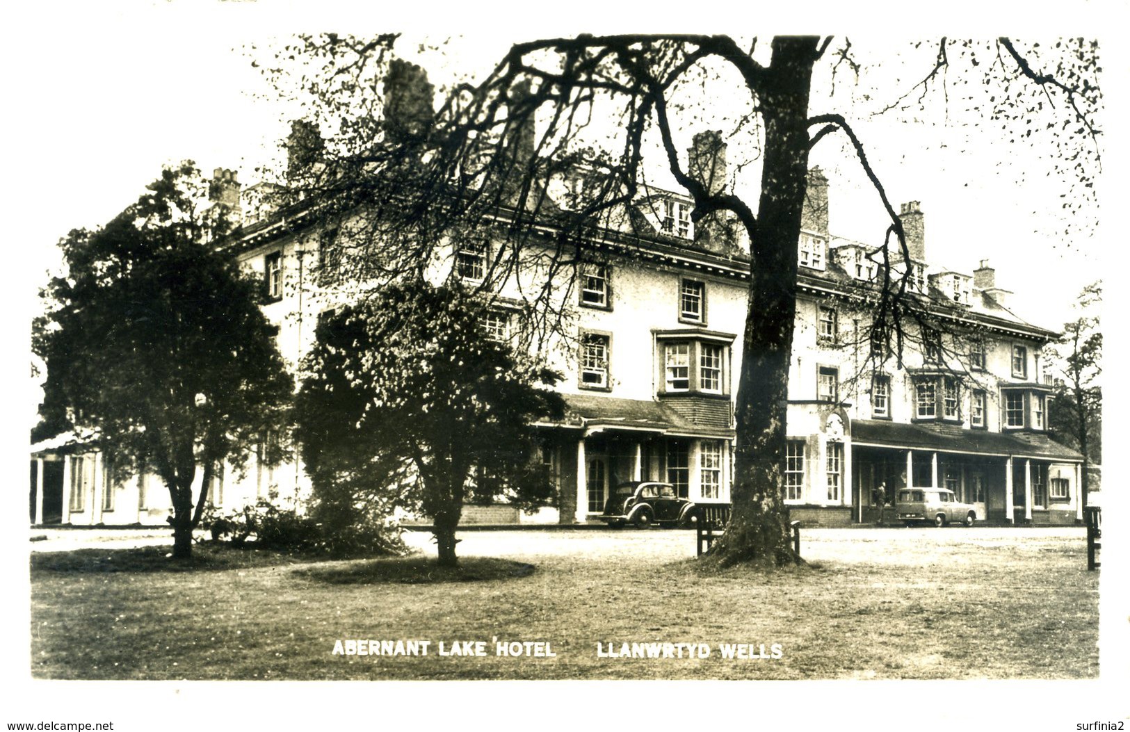 POWYS - LLANWRTYD WELLS - ABERNANT LAKE HOTEL RP Pow61 - Breconshire