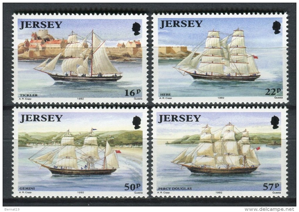 Jersey 1992. Yvert 568-71 ** MNH. - Jersey