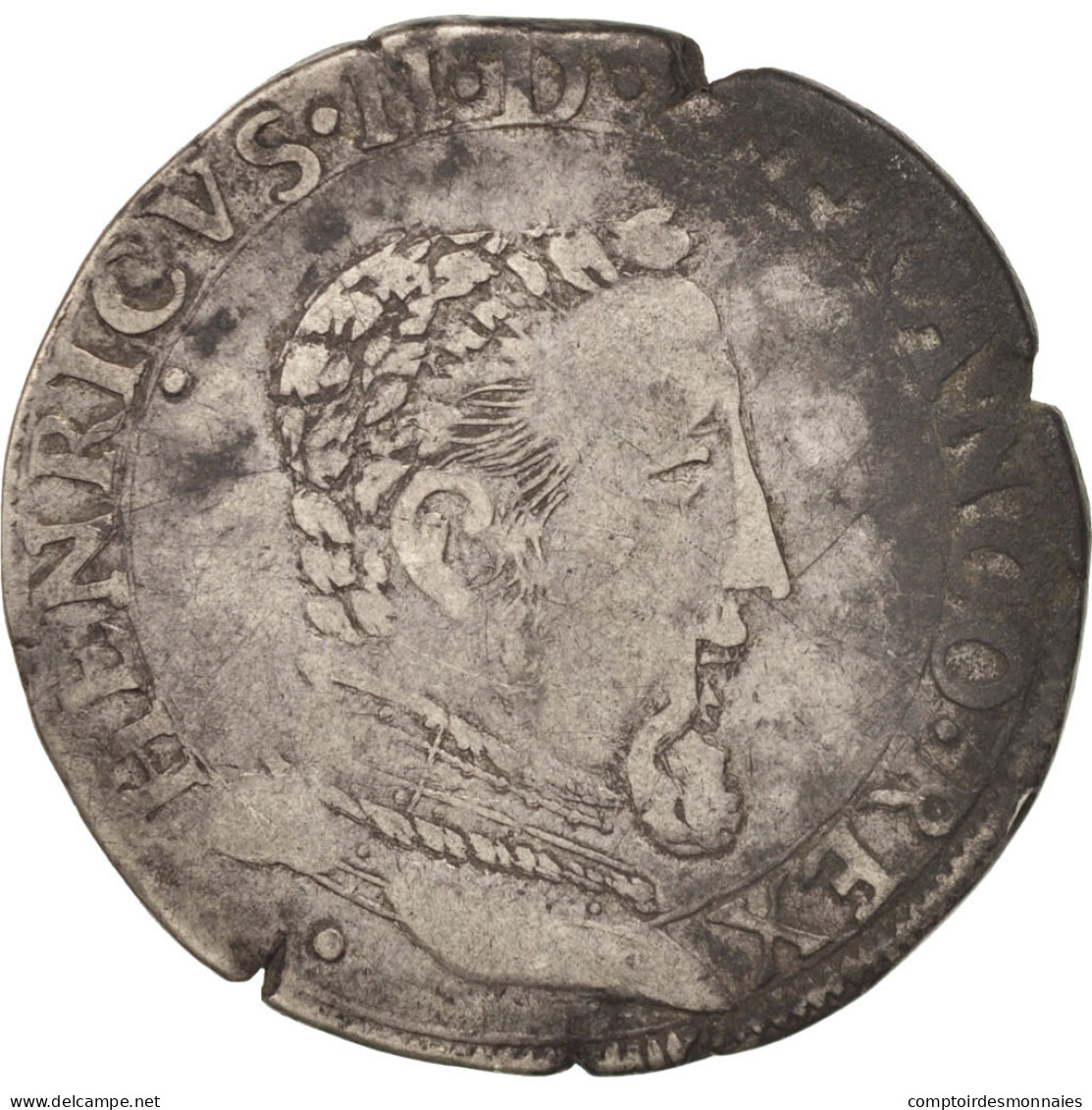 Monnaie, France, Teston, 1560, Toulouse, TB, Argent, Sombart:4572 - 1547-1559 Henry II
