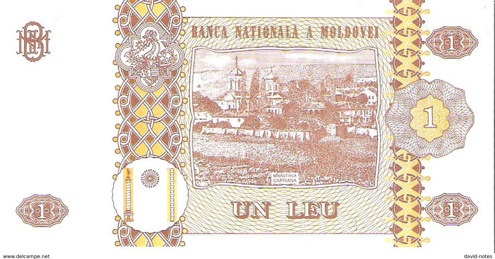 Moldova - Pick 8g - 1 Leu 2006 - Unc - Moldavia