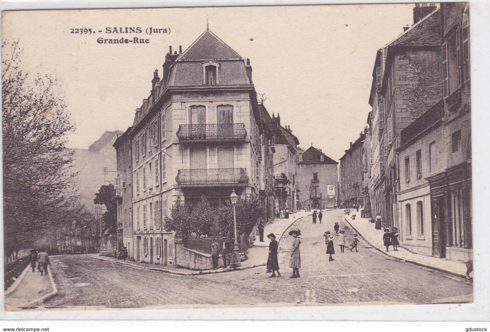 Salins-les-Bains - Grande Rue - Autres & Non Classés