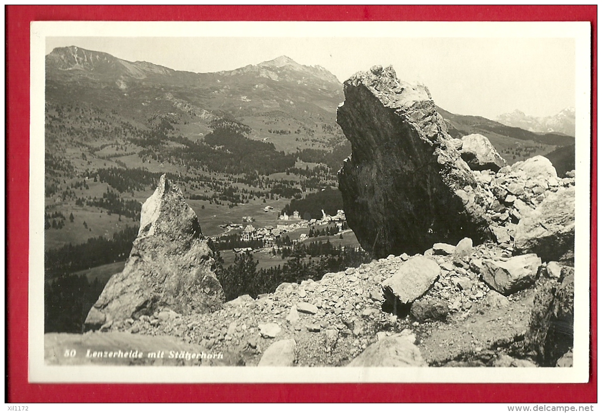 HBS-01  Lenzerheide Mit Stätzerhorn Nicht Gelaufen. - Lantsch/Lenz