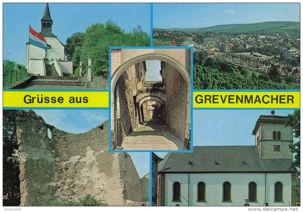 LUSSEMBURGO - LUXEMBOURG - Grüsse Aus GREVENMACHER - Not Used - Altri & Non Classificati