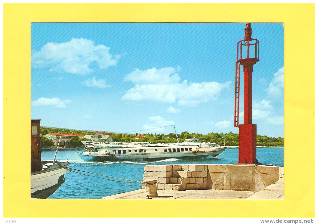 Postcard - Croatia, Ship "Krila Splita"      (V 29704) - Croazia