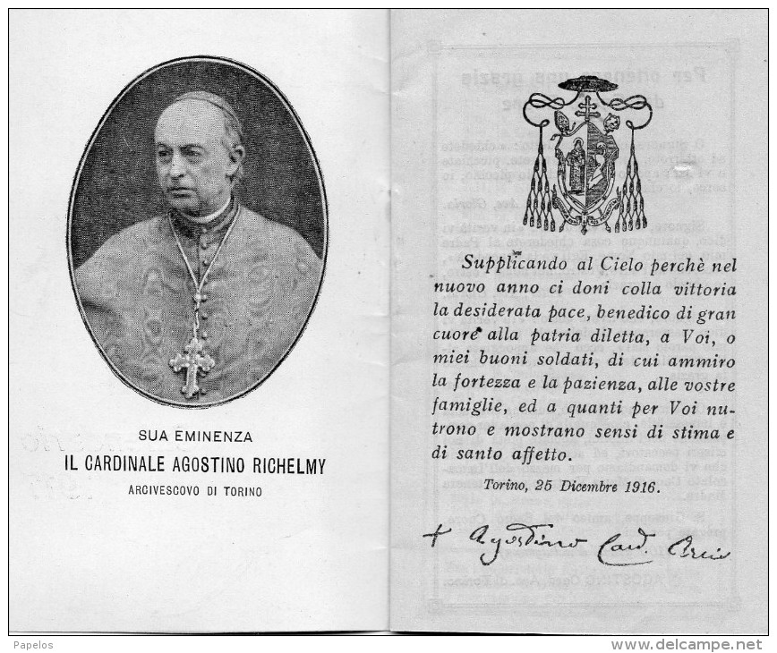 1917  CALENDARIO FORMATO PICCOLO - Kleinformat : 1901-20